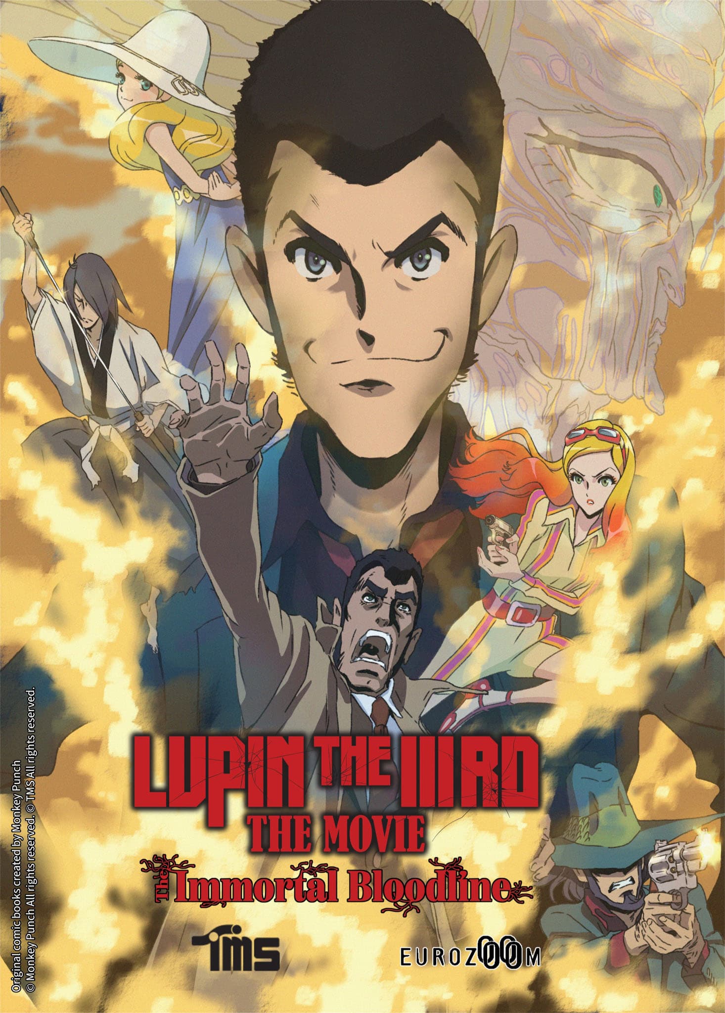 Visuel du film Lupin III : LA LIGNEE IMMORTELLE.