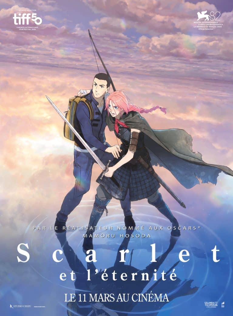Affiche française du film Scarlet et l'éternité.