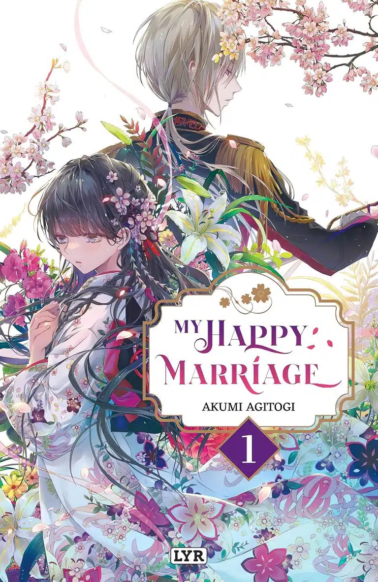 Tome 1 du light novel My Happy Marriage.