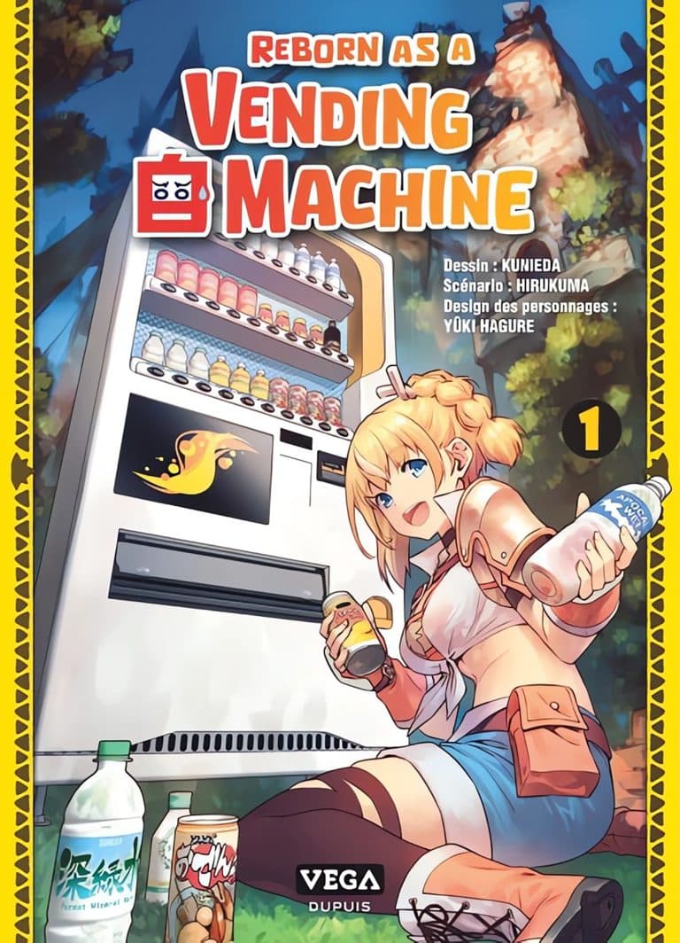 Tome 1 du manga Reborn as a Vending Machine.