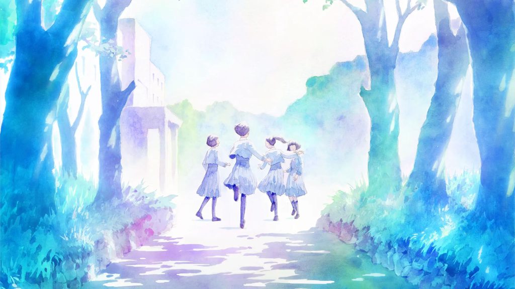 Annonce de l'anime Awajima Hyakkei pour 2026.