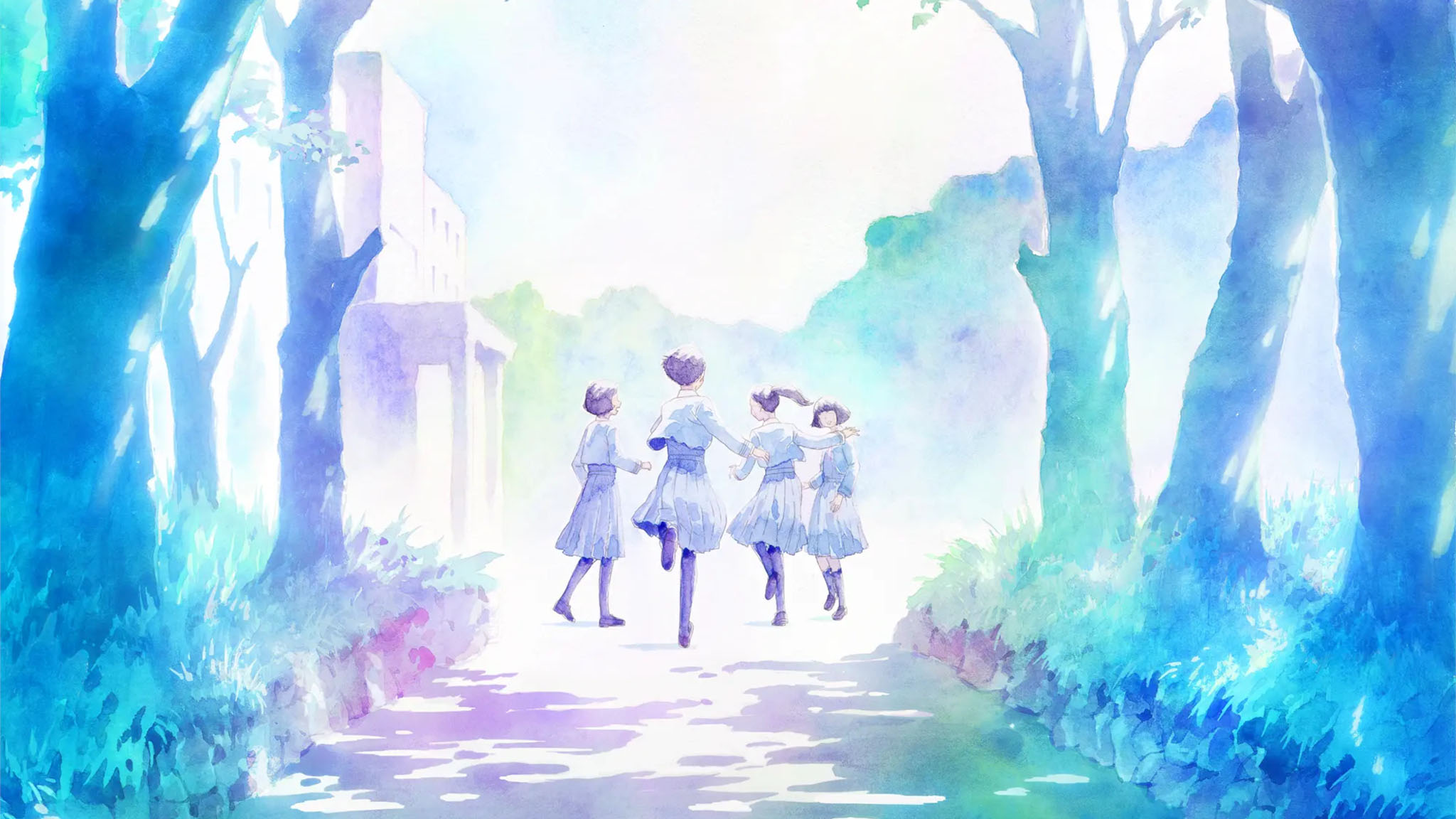 Annonce de l'anime Awajima Hyakkei pour 2026.