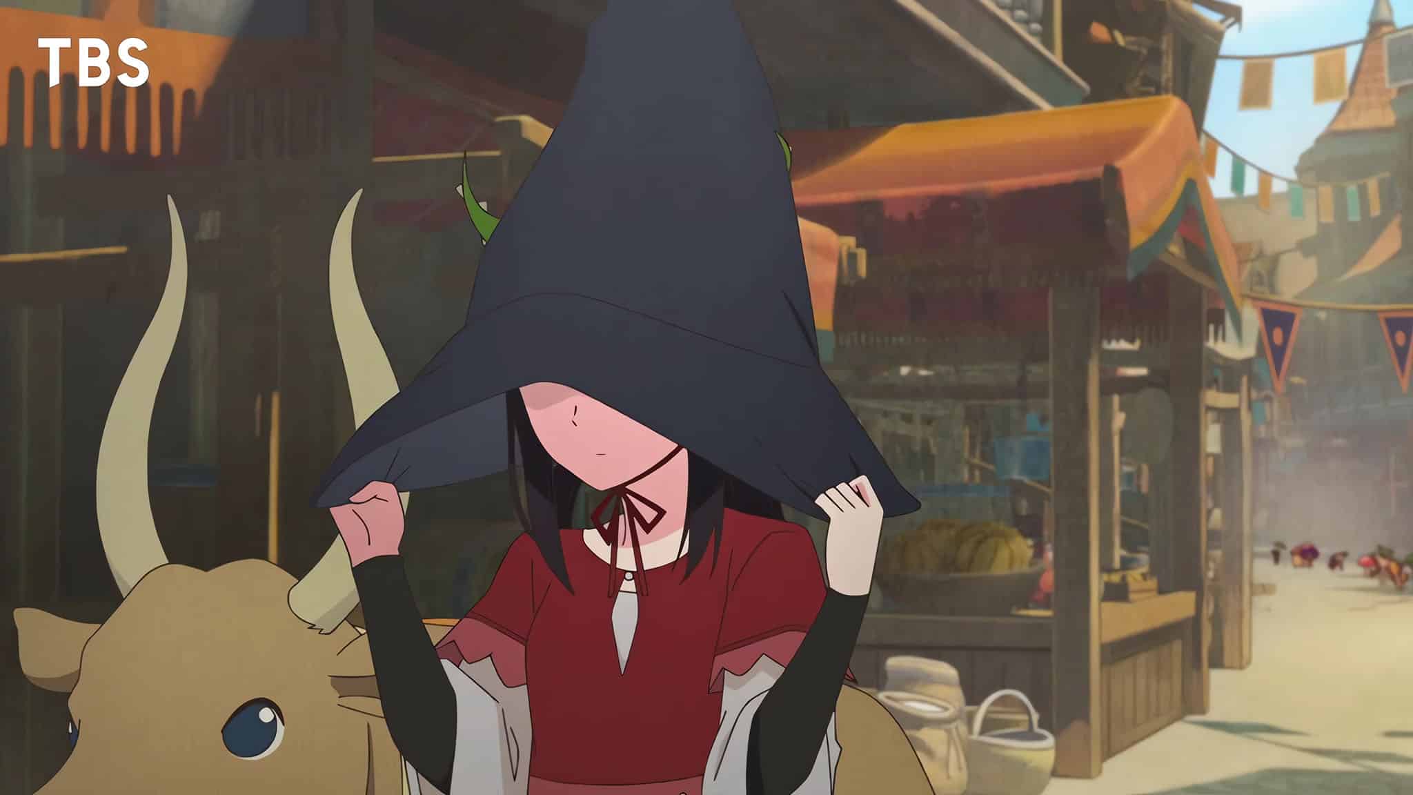 Annonce de la diffusion de l'anime La Sorcière aux Champignons (Champignon no Majo).