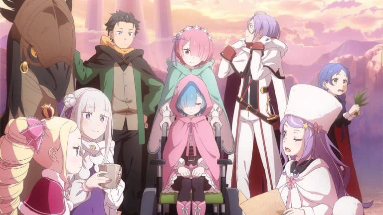 Annonce de la diffusion de l'anime Re:ZERO Saison 4 pour 2026.