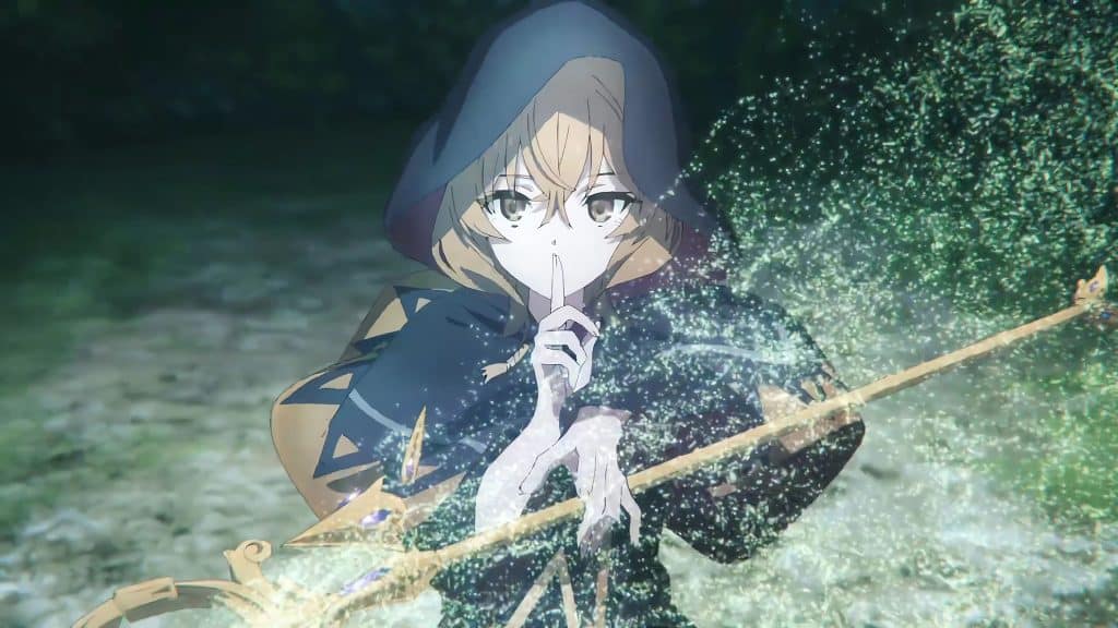Annonce de la date de sortie de l'anime Secrets of the Silent Witch pour le 4 juillet 2025.