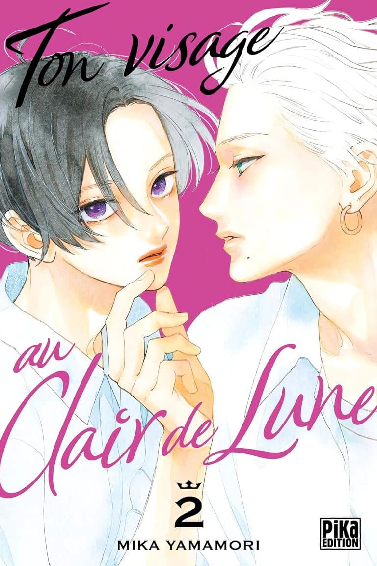 Tome 2 du manga Ton Visage au Clair de Lune.