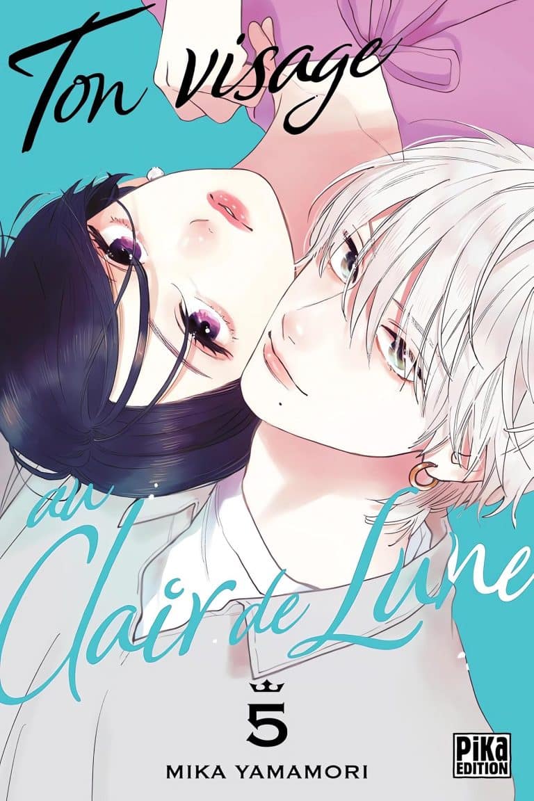 Tome 5 du manga Ton Visage au Clair de Lune.