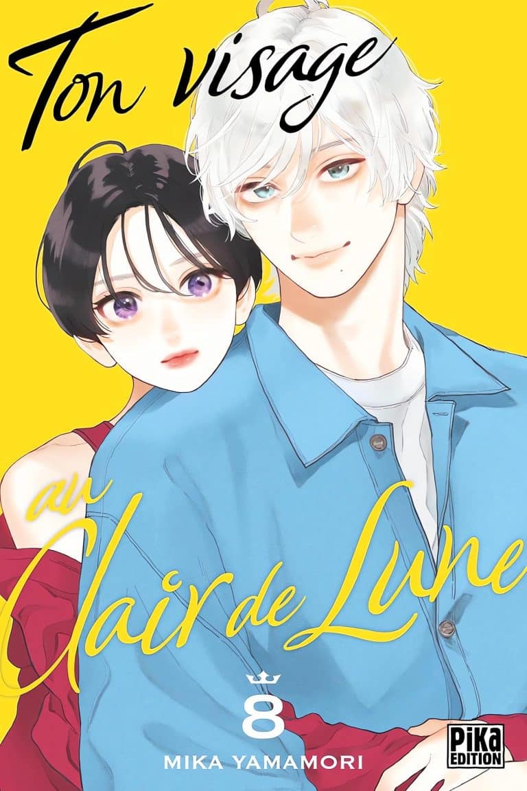 Tome 8 du manga Ton Visage au Clair de Lune.