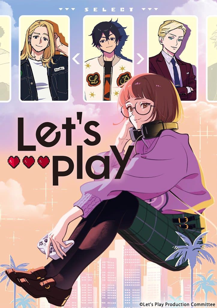 Premier visuel pour l'anime Let's Play.