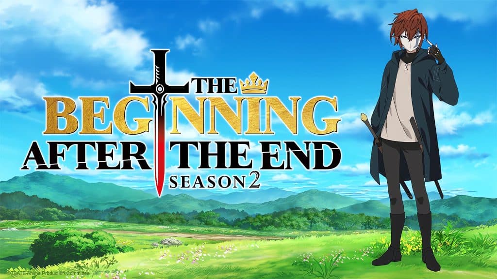 Visuel pour l'annonce de l'anime The Beginning After the End saison 2.