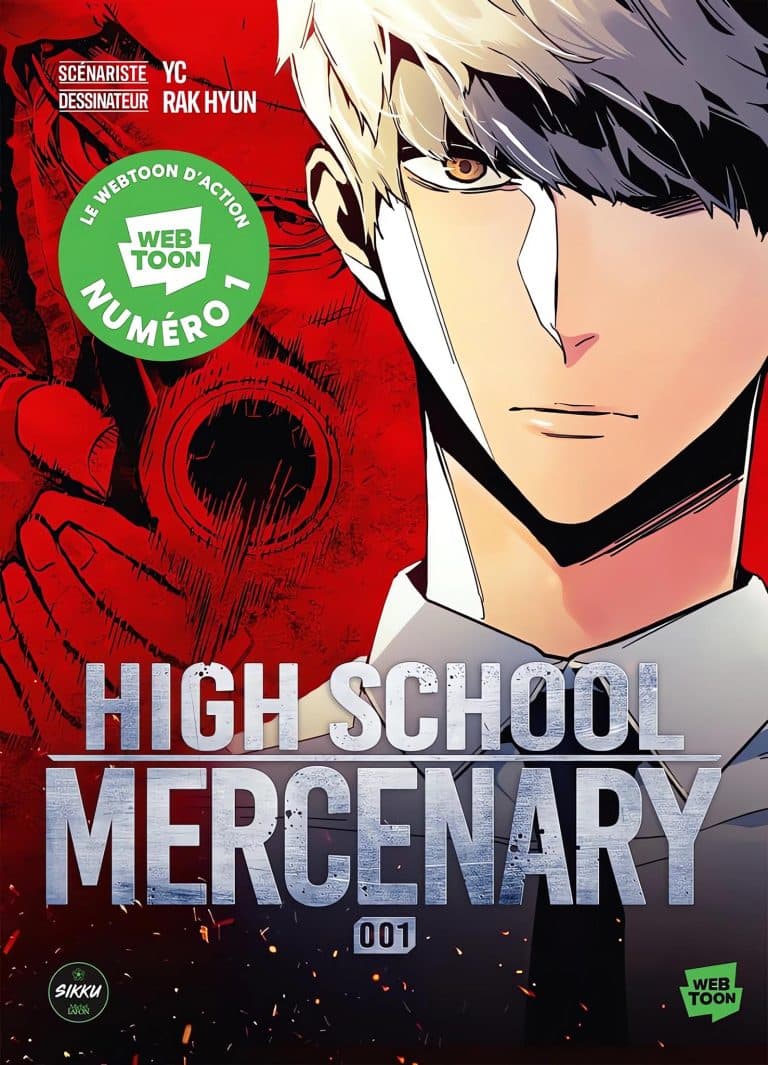Tome 1 du manga High School Mercenary.