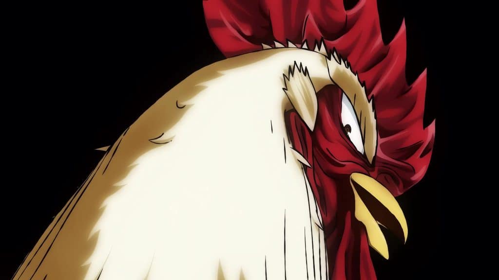Annonce de la diffusion de l'anime Rooster Fighter pour le printemps 2026 et premier trailer.