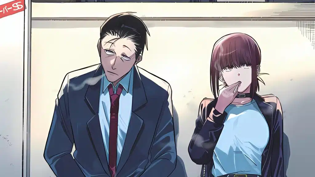 Annonce de l'anime Smoking Behind the Supermarket With You pour 2026.