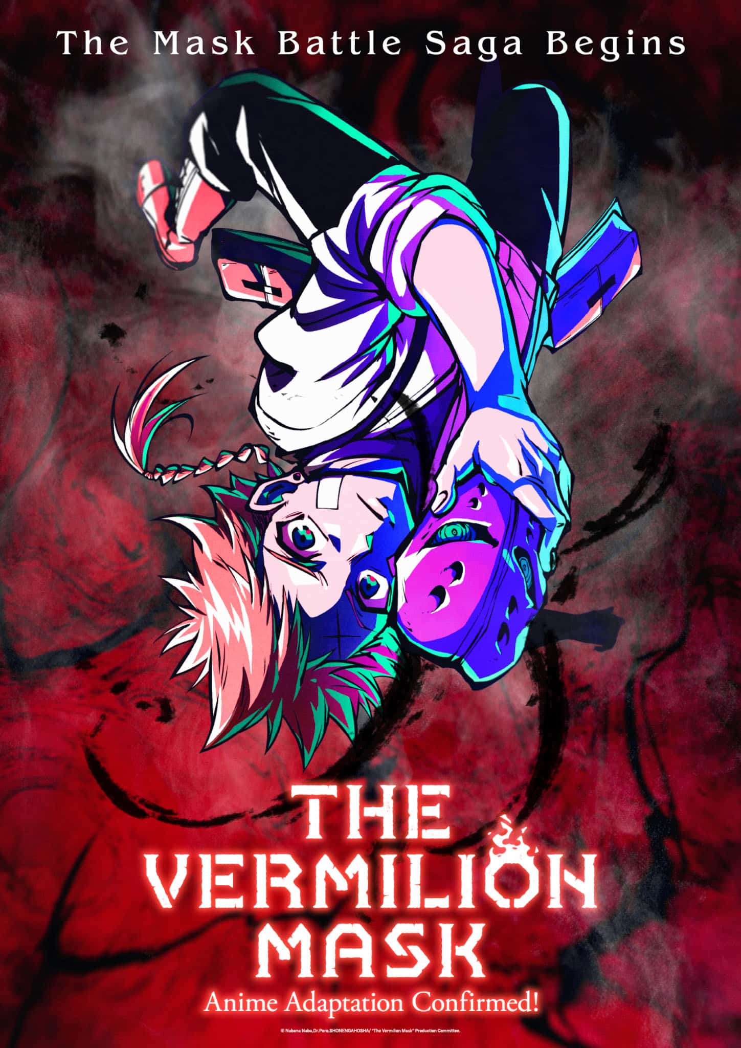 Premier visuel pour l'anime The Vermilion Mask.