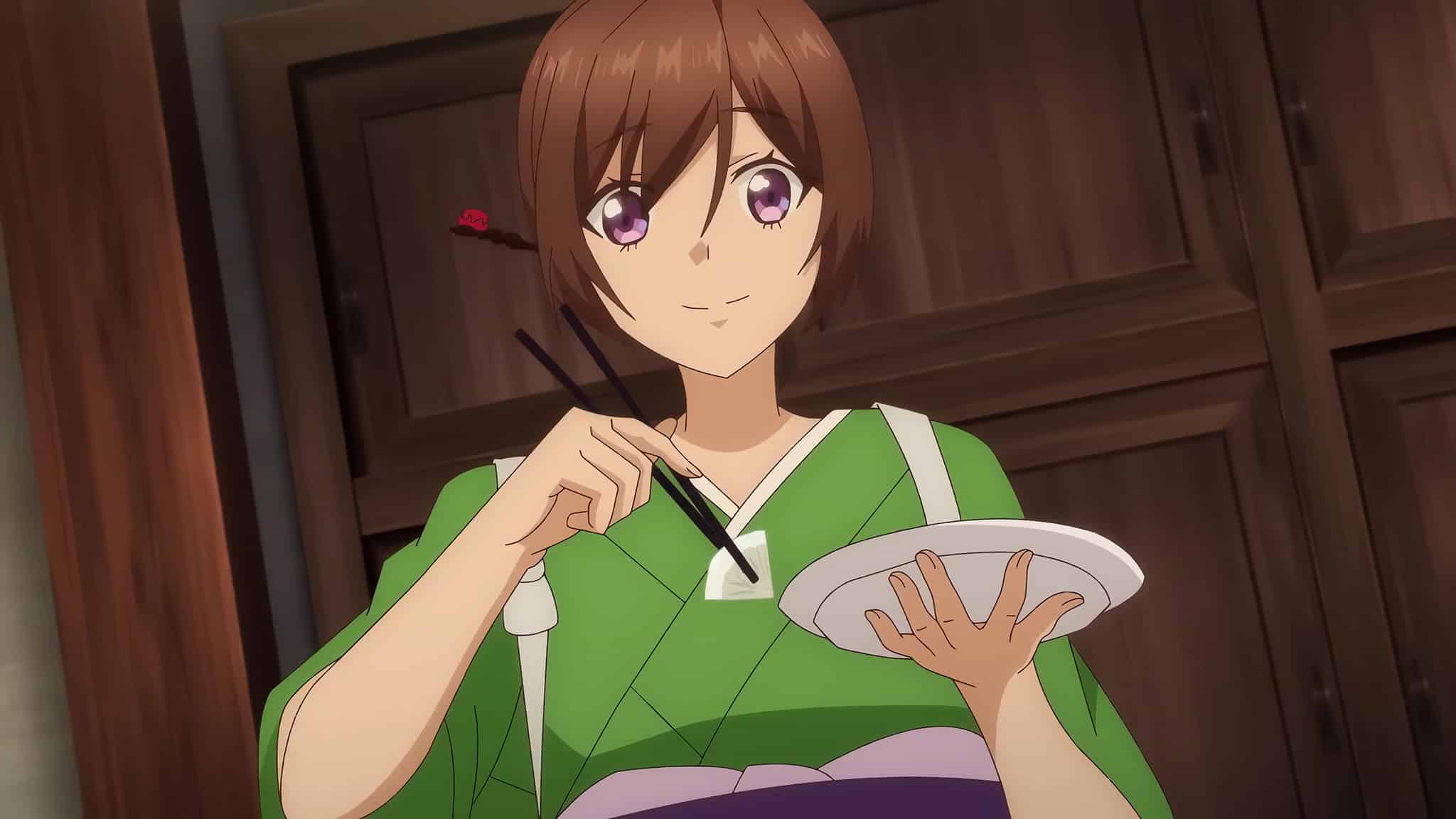 Annonce de la date de sortie de l'anime Kakuriyo Saison 2 sur Crunchyroll.