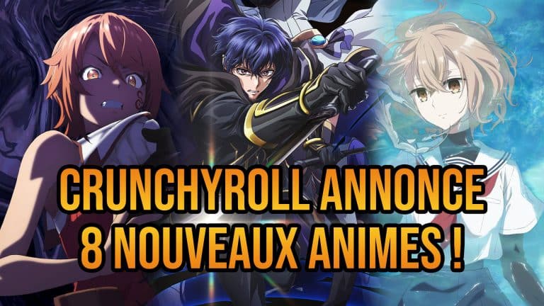 Liste des 8 nouveaux animes annoncés par Crunchyroll lors de l'AnimagiC 2025 en Allemagne.