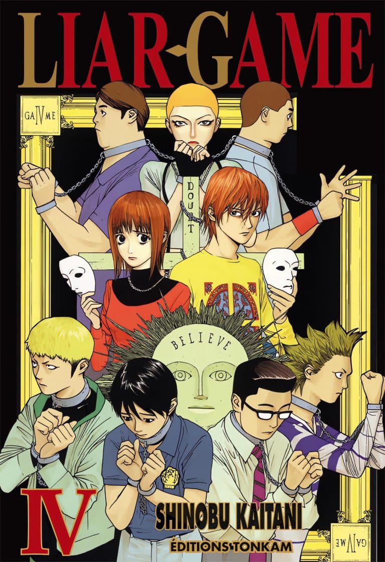 Tome 4 du manga LIAR GAME.