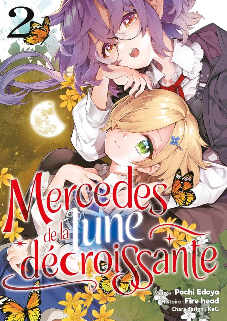 Tome 2 du manga Mercedes de la Lune Décroissante.