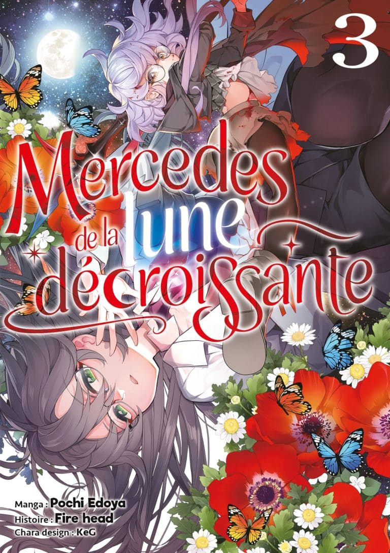Tome 3 du manga Mercedes de la Lune Décroissante.
