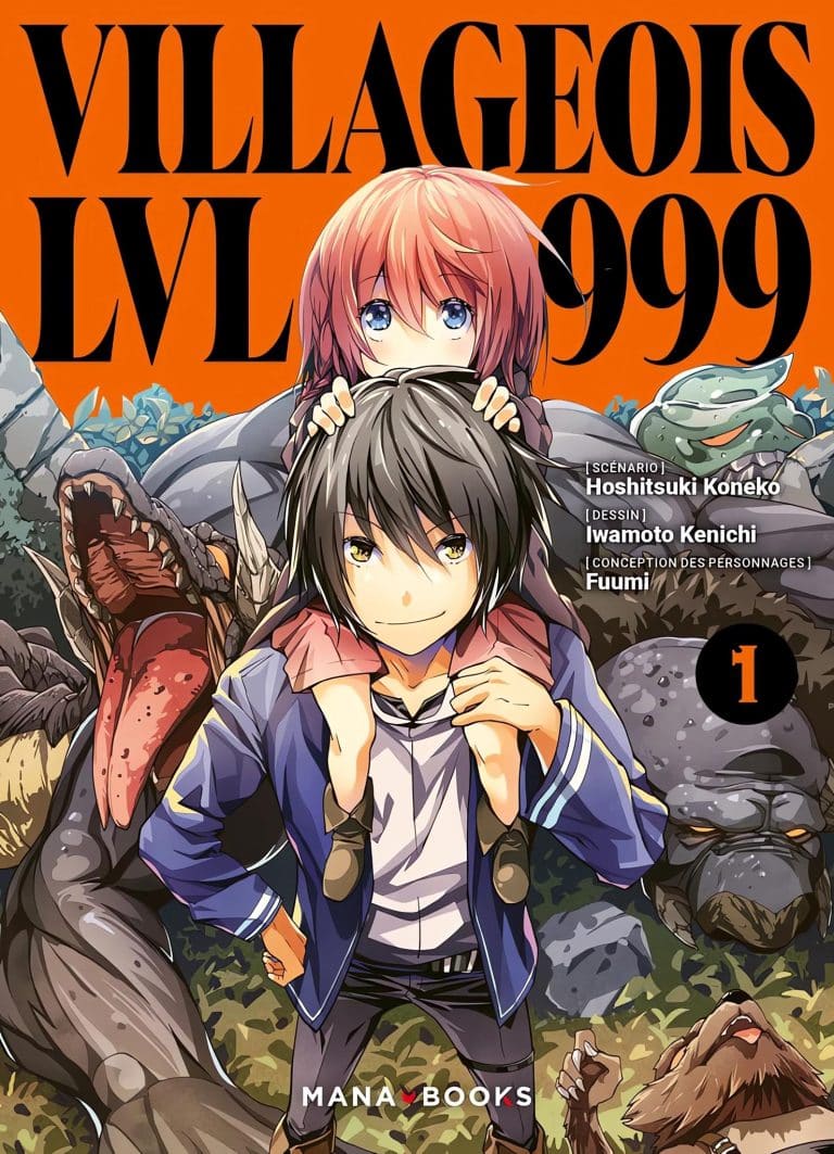 Tome 1 du manga Villageois LVL 999.