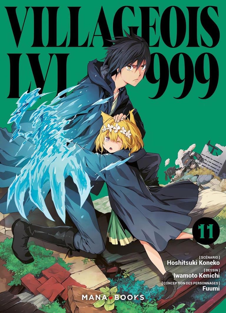 Tome 11 du manga Villageois LVL 999.
