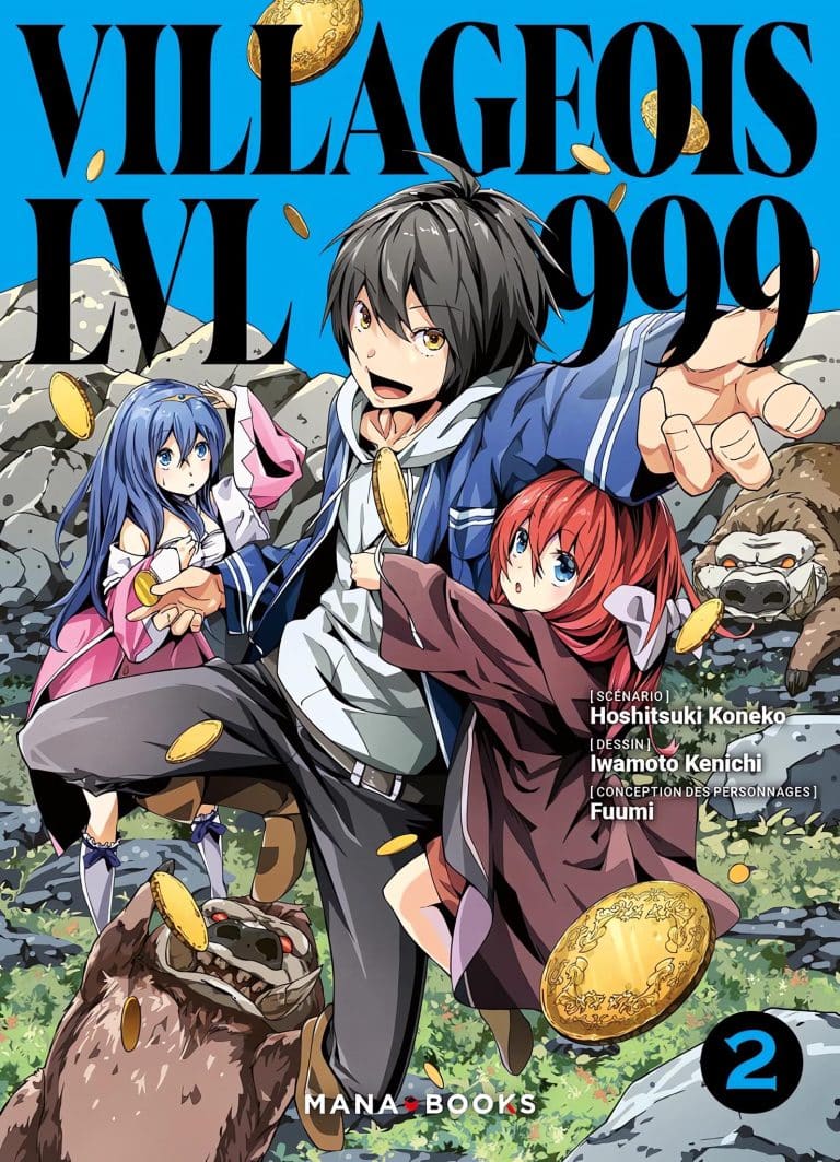 Tome 2 du manga Villageois LVL 999.