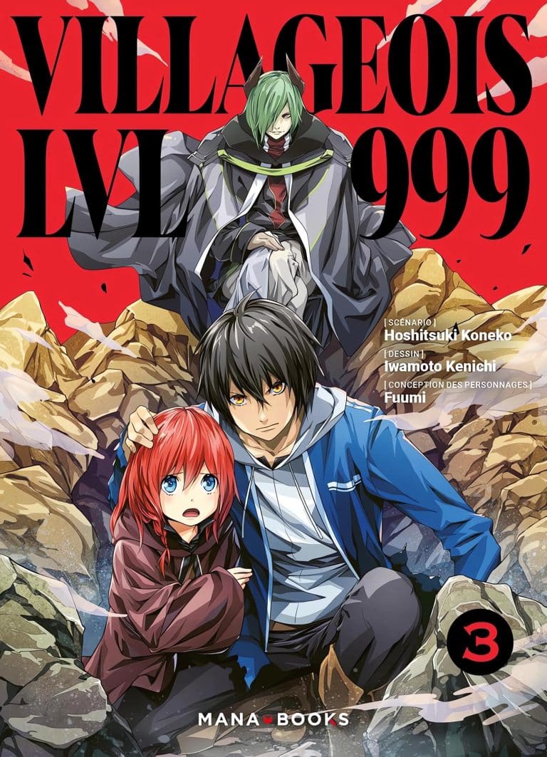 Tome 3 du manga Villageois LVL 999.