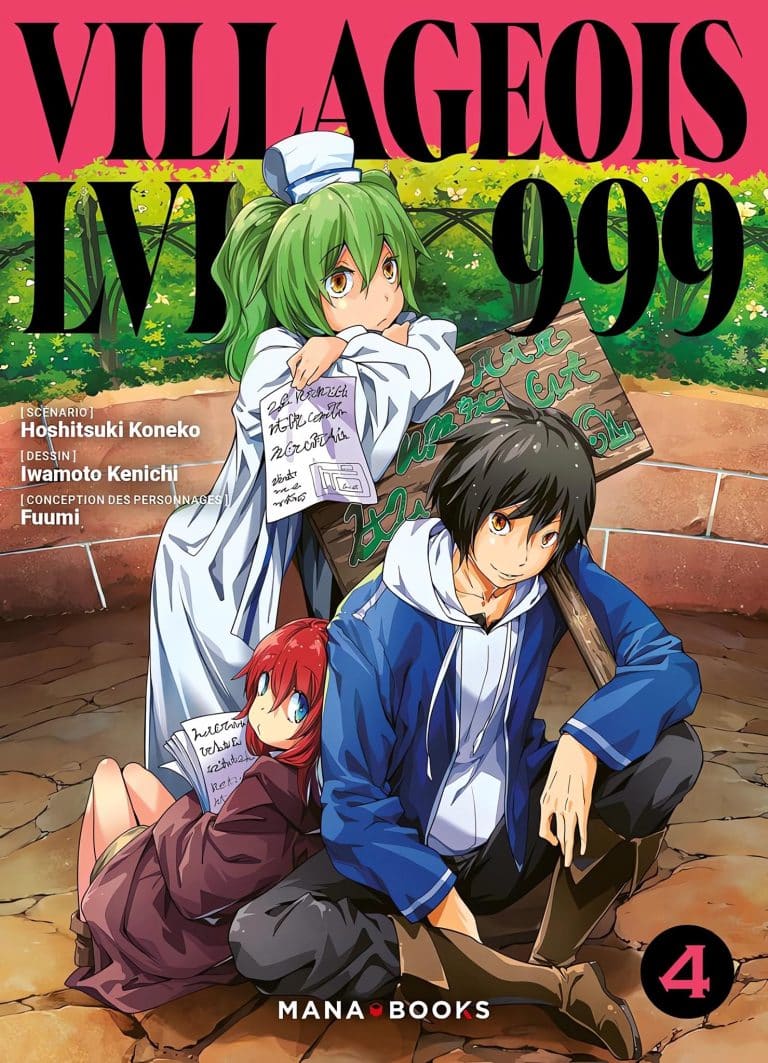 Tome 4 du manga Villageois LVL 999.