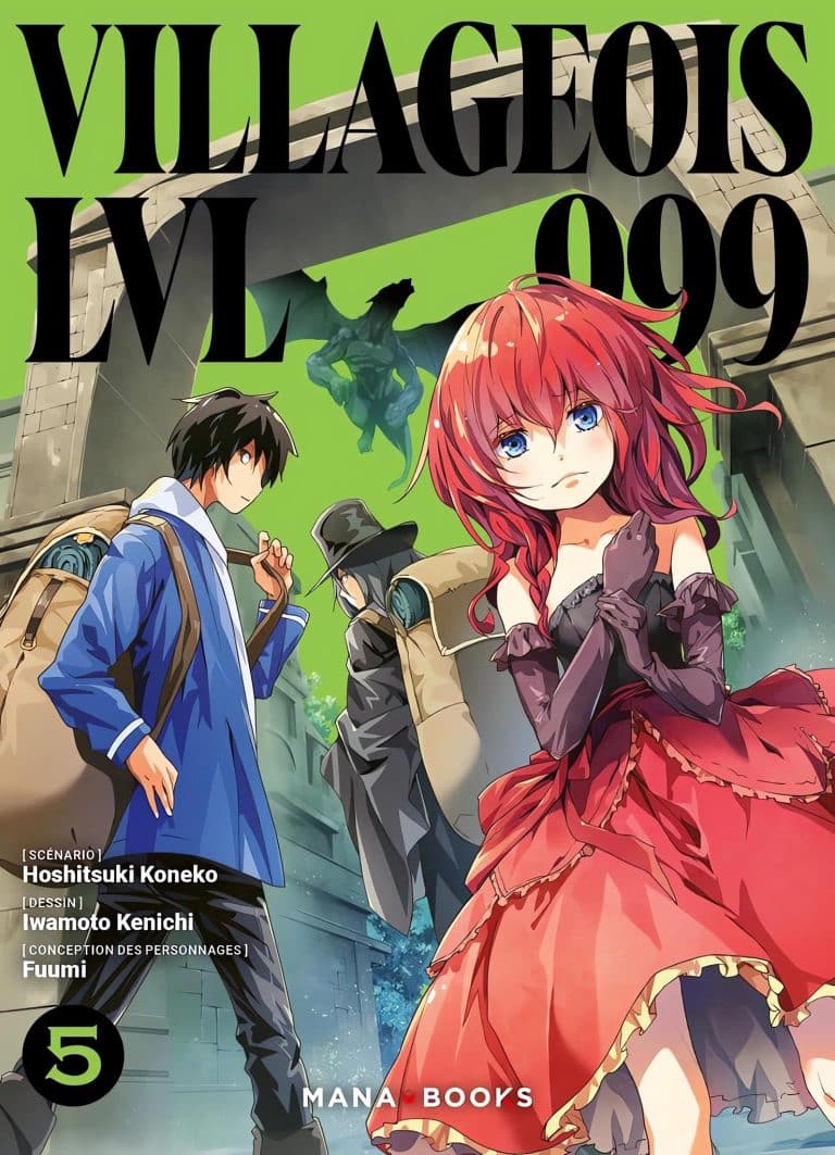 Tome 5 du manga Villageois LVL 999.