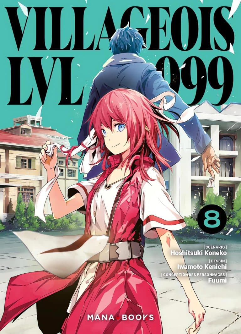 Tome 8 du manga Villageois LVL 999.