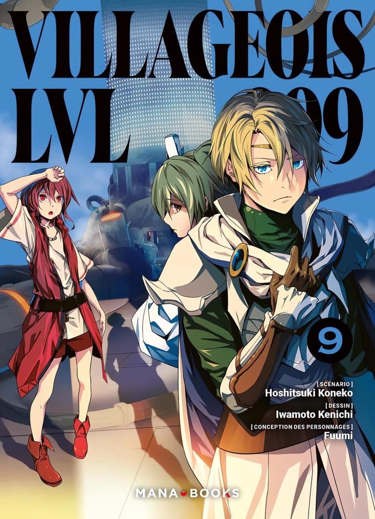 Tome 9 du manga Villageois LVL 999.