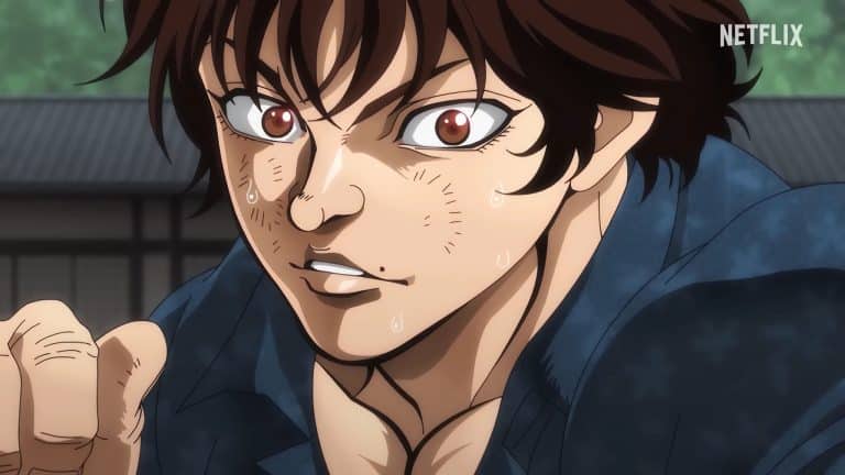 Annonce de la sortie de l'anime BAKI-DOU sur Netflix en 2026.