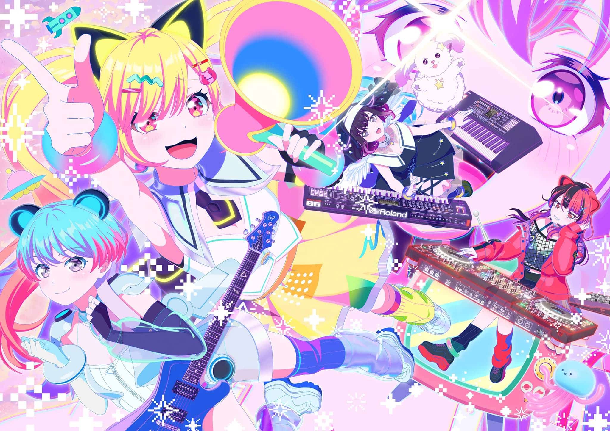 Premier visuel pour l'anime BanG Dream Yumemita.