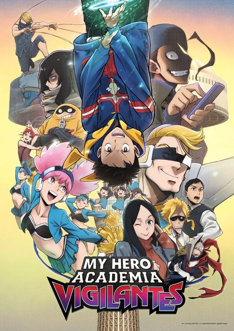 Troisième visuel pour l'anime My Hero Academia : Vigilantes saison 2.