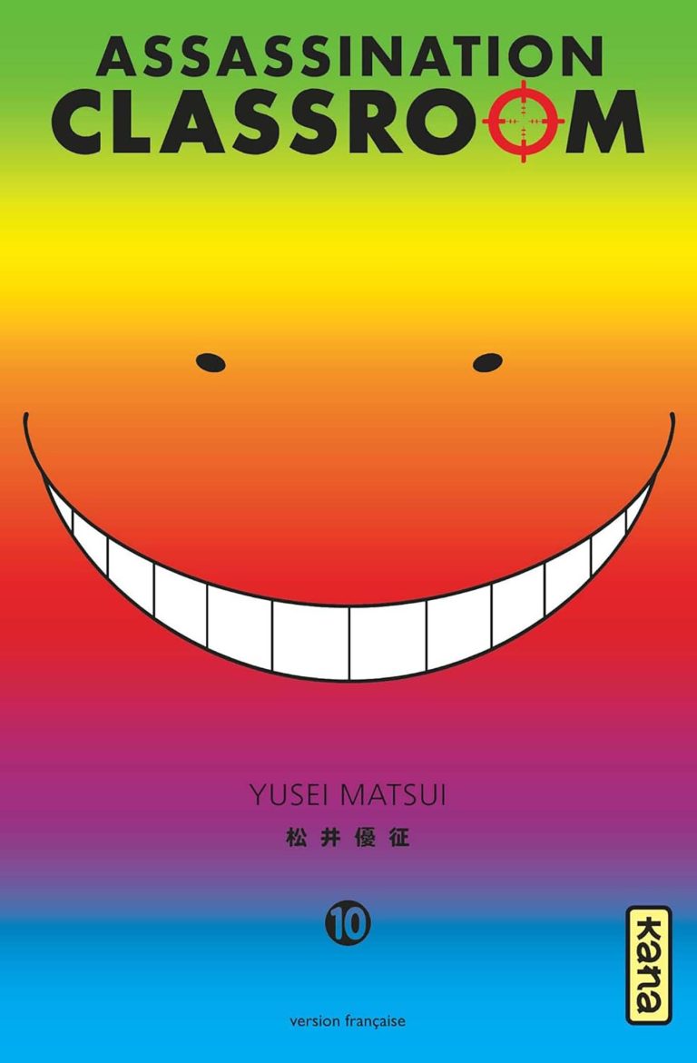 Tome 10 du manga Assassination Classroom.