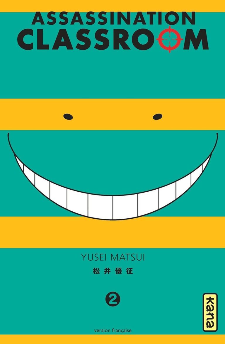 Tome 2 du manga Assassination Classroom.