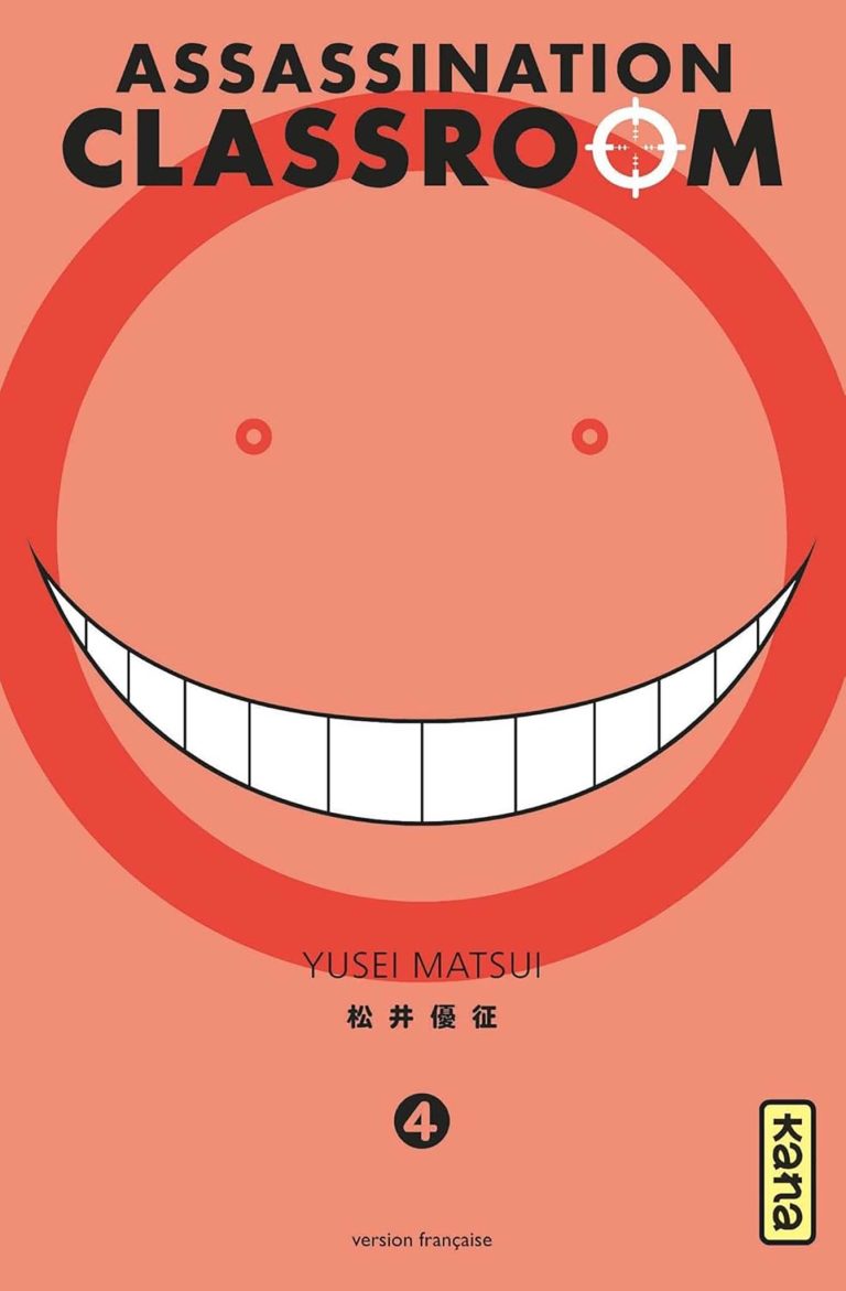 Tome 4 du manga Assassination Classroom.