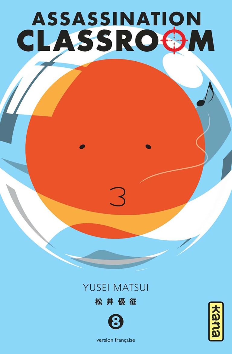 Tome 8 du manga Assassination Classroom.