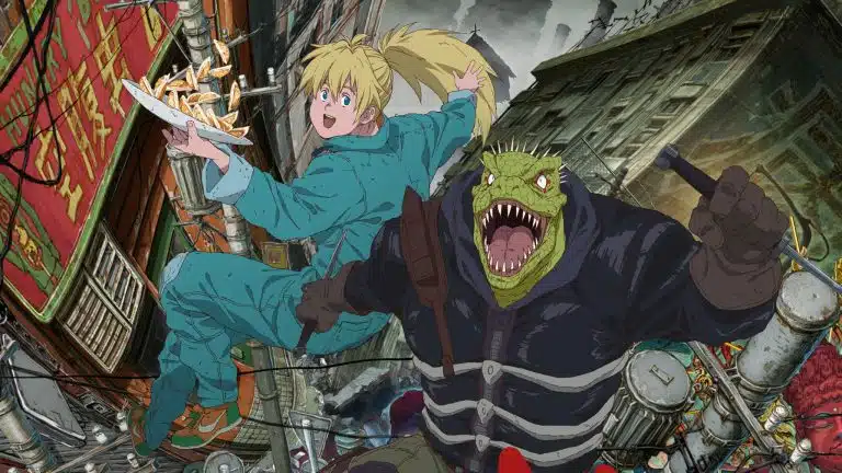 Annonce du report de l'anime Dorohedoro saison 2 pour le printemps 2026.