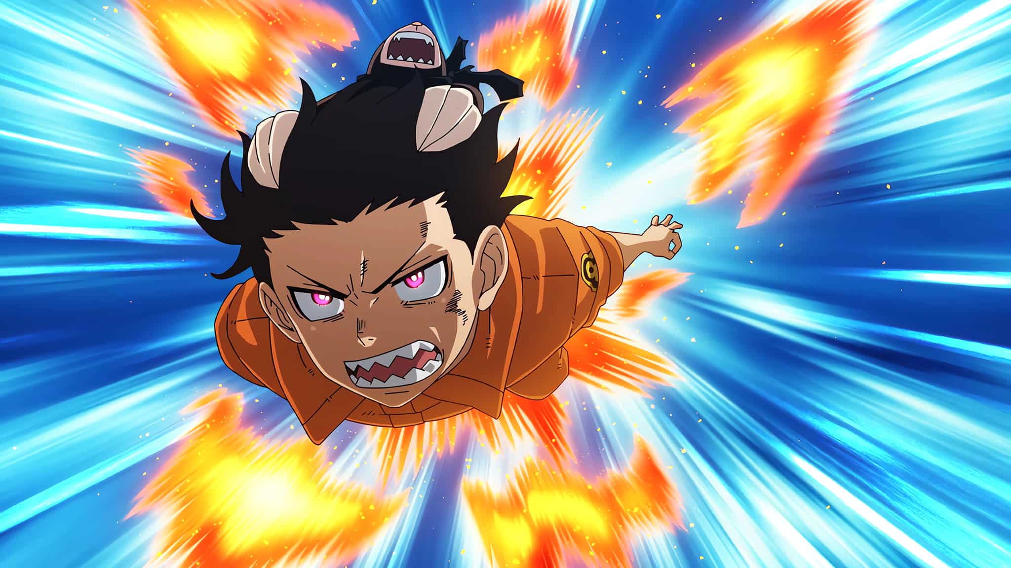 Annonce de la date de sortie de l'anime Fire Force Saison 3 Partie 2 sur Crunchyroll.