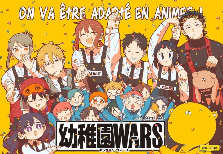 Annonce de l'anime Kindergarten WARS.