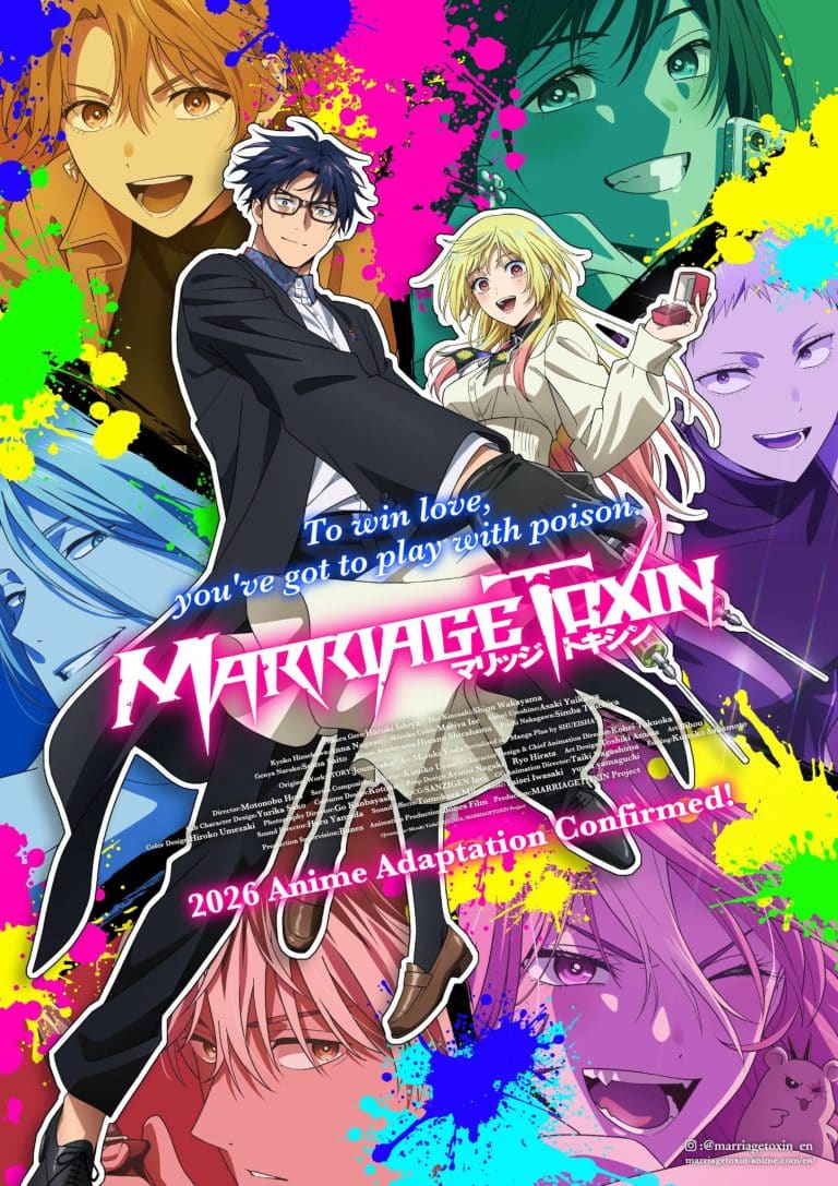 Deuxième visuel pour l'anime Marriagetoxin.