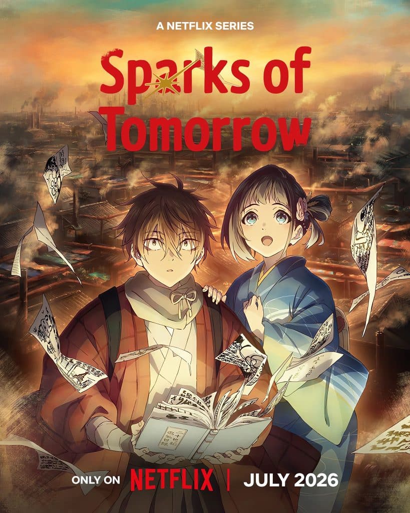 Inako L'anime Sparks of Tomorrow sortira en juillet 2026 sur Netflix