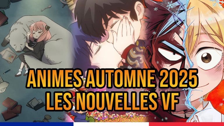 Liste des nouveaux animes de l'automne 2025 doublés en VF.
