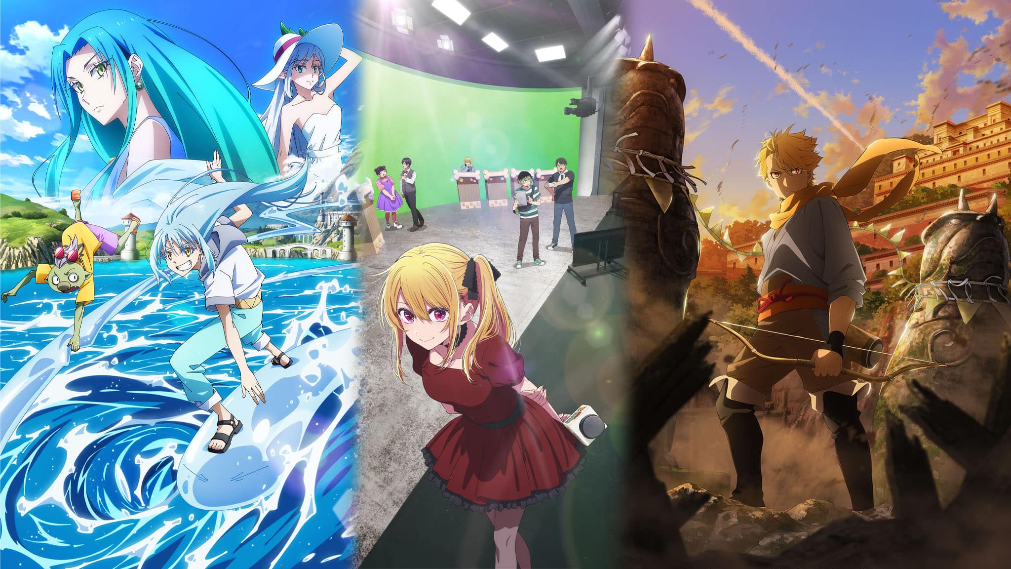 Liste des annonces animes de Crunchyroll au NYCC 2025.
