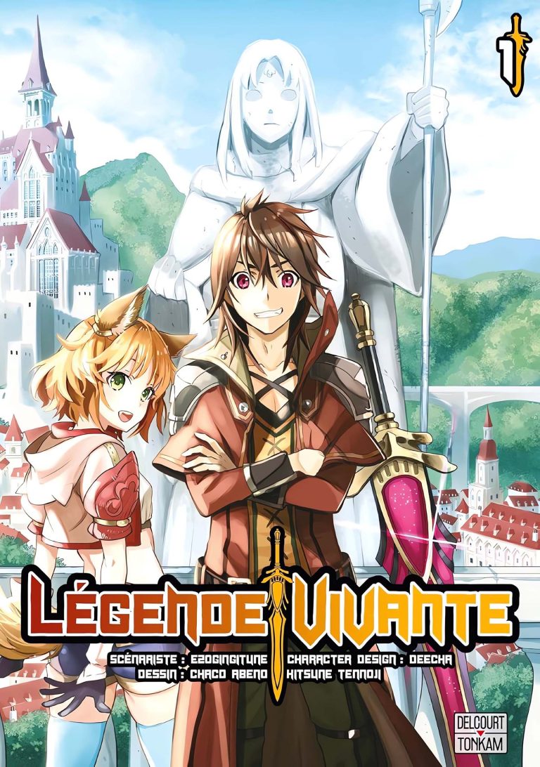 Tome 1 du manga Légende vivante.
