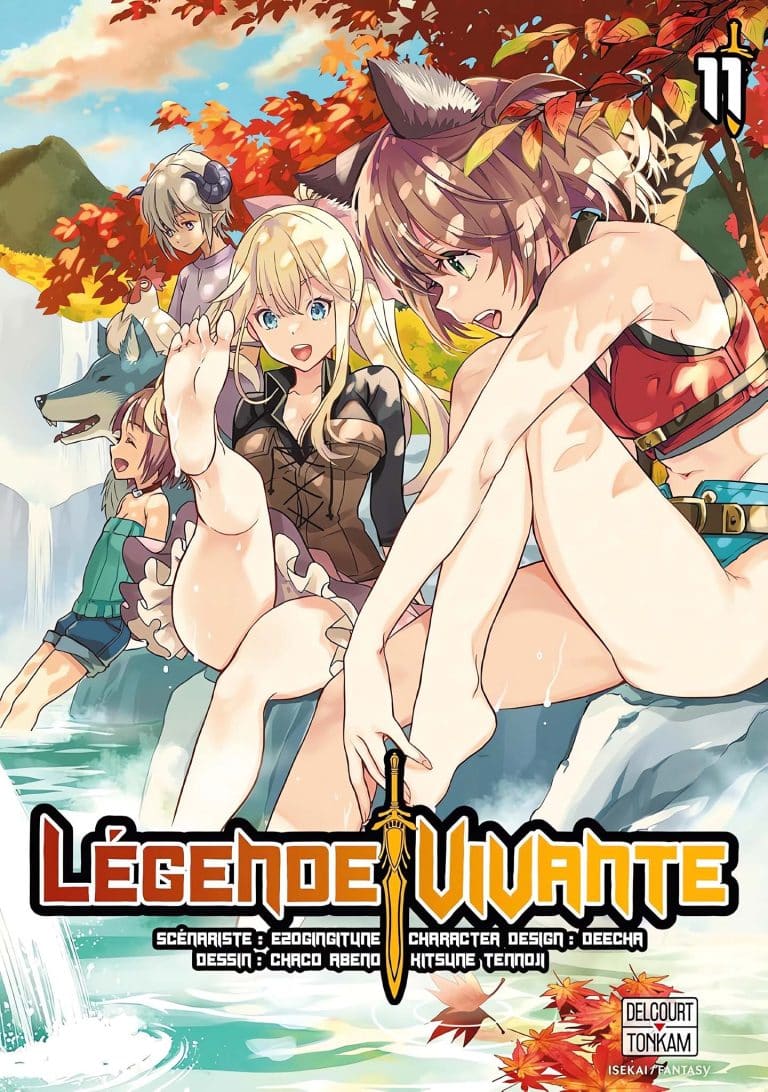 Tome 11 du manga Légende vivante.