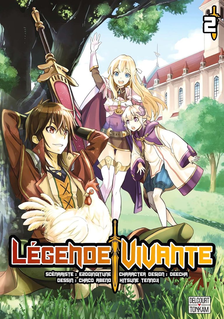Tome 2 du manga Légende vivante.