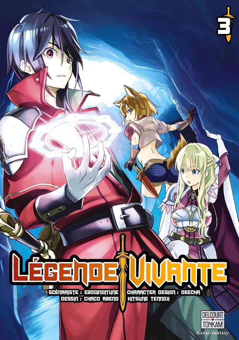 Tome 3 du manga Légende vivante.