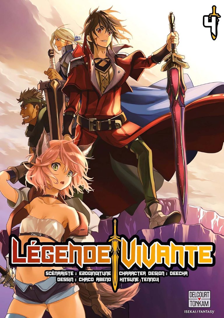 Tome 4 du manga Légende vivante.